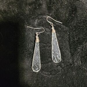 Elegant Silver Drop Earrings